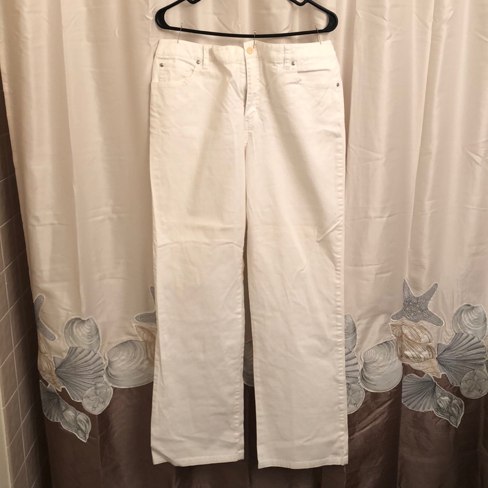 LAST CHANCE! Sigrid Olsen White Bootcut Jeans